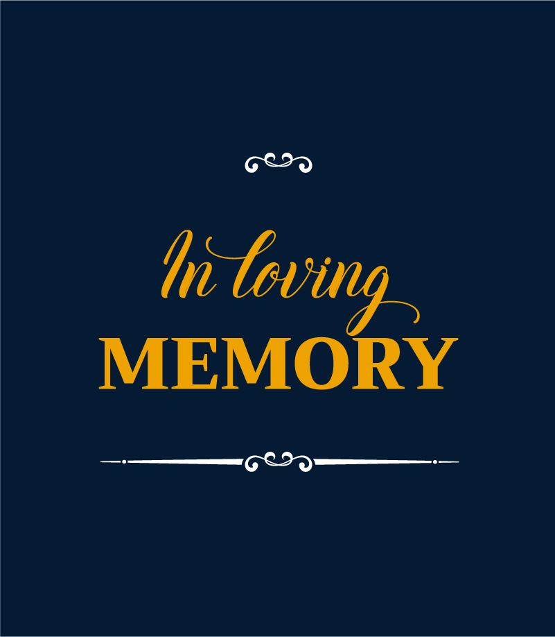 In Loving Memory In Loving Memory